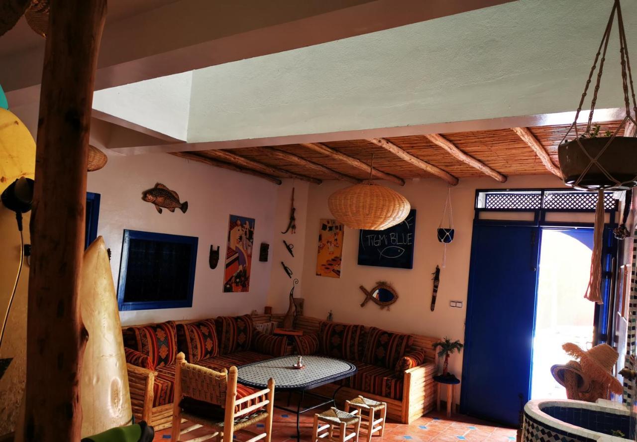 Tigmi Blue - Imsouane Surf Et Ocean Acomodação com café da manhã Exterior foto